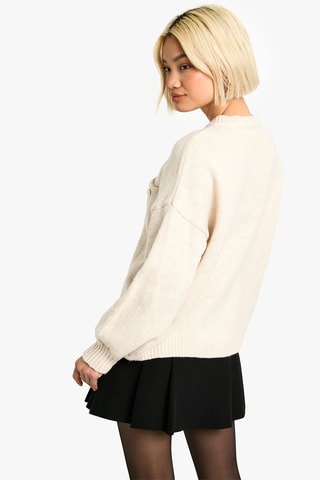 Cardigan - Ecrù ?* manque matière