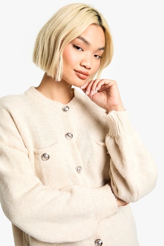 Cardigan - Ecrù ?* manque matière