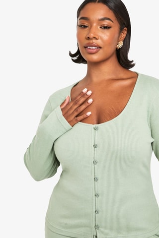 Cardigan - Verde acqua