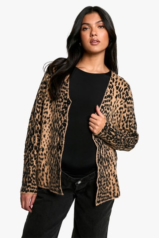 Cardigan premaman - Marrone e nero