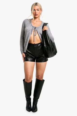 Cardigan - Grigio chiaro melange