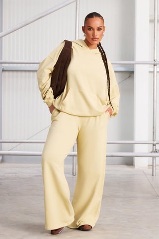 Pantaloni wide legs - Ecrù