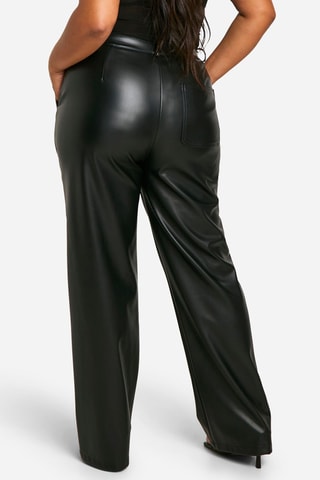 Pantaloni wide legs - Nero