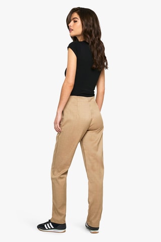 Pantaloni tapered - Taupe