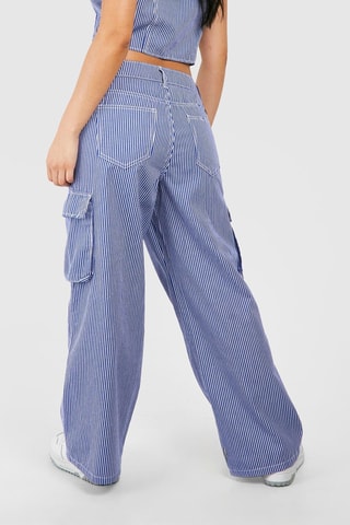 Pantaloni cargo - Cobalto