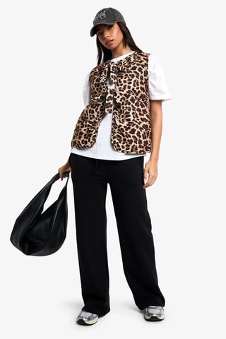 Giacca senza maniche - Cammello