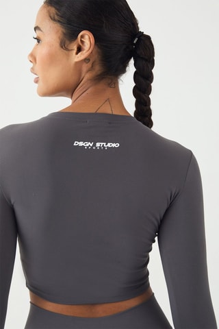 Crop top - Antracite