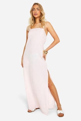 Abito lungo - Rosa cipria