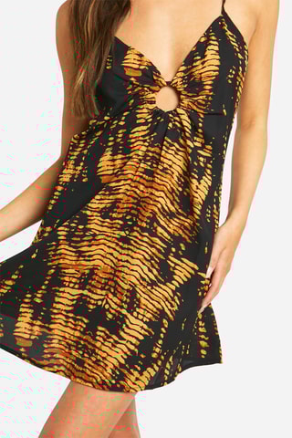 Abito a trapezio - Nero