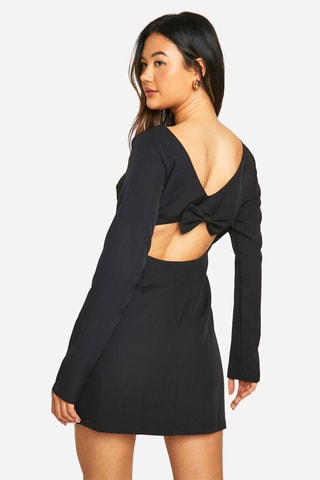 Abito taglio dritto - Nero