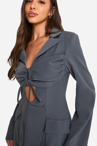 Abito taglio dritto - Antracite