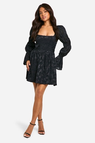 Abito a campana - Nero