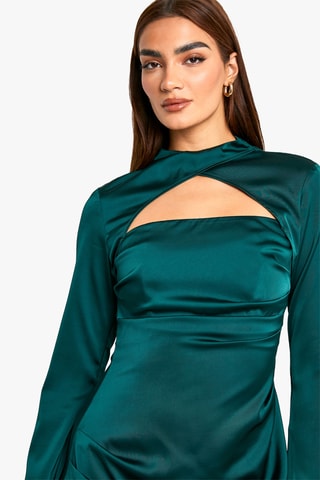 Abito a campana - Verde