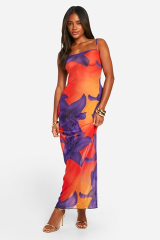 Abito lungo - Arancione