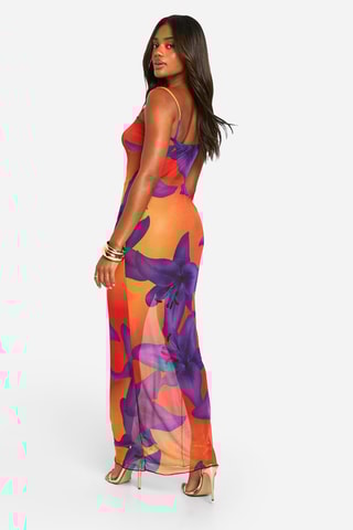 Abito lungo - Arancione