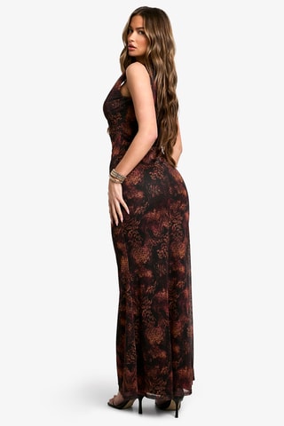 Abito asimmetrico - Marrone