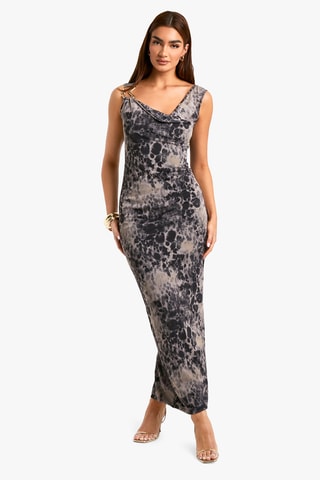 Abito lungo - Grigio