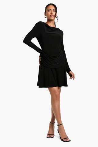 Abito a campana - Nero