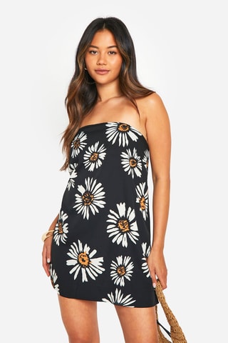 Abito bustier - Nero