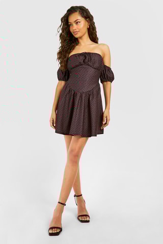 Abito a campana - Nero