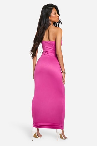 Abito bustier - Viola