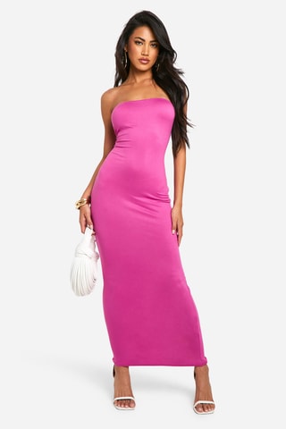 Abito bustier - Viola