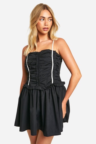 Abito a campana - Nero