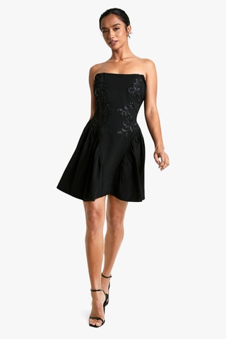 Abito bustier - Nero