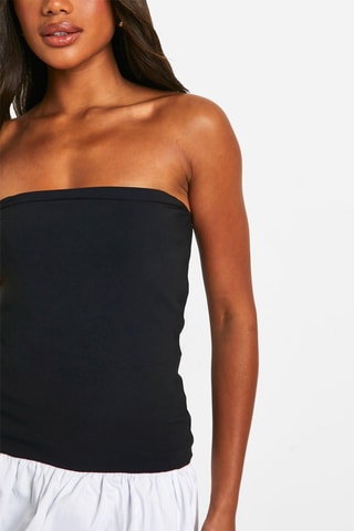 Abito bustier - Nero