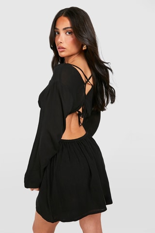 Abito a campana - Nero