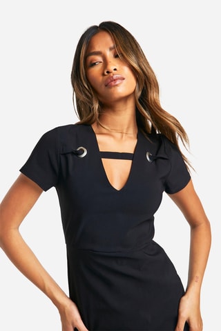 Abito a tubino - Nero