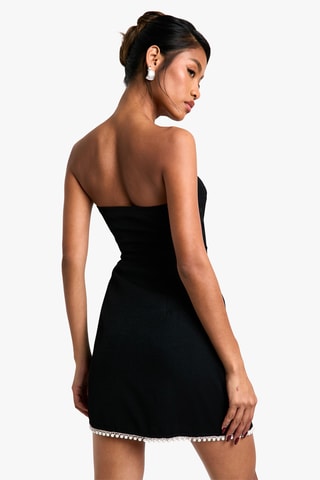 Abito bustier - Nero