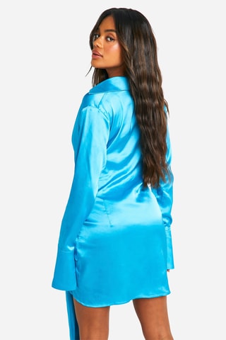 Abito taglio dritto - Turchese