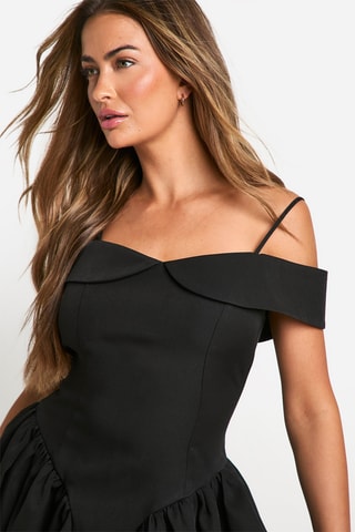 Abito a campana - Nero