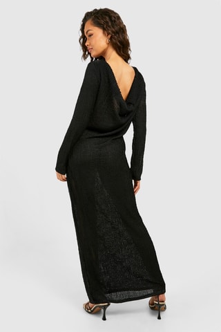Abito lungo - Nero