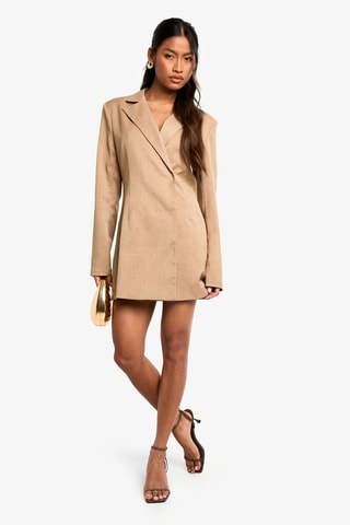 Abito taglio dritto - Beige