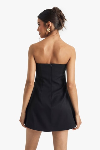 Abito bustier - Nero