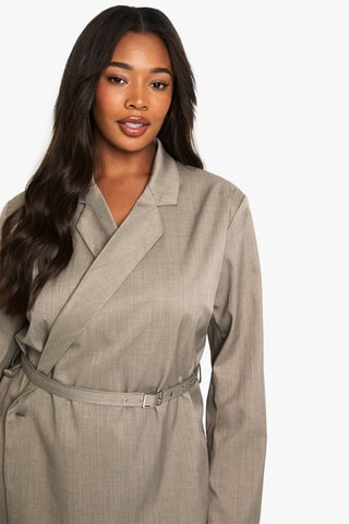 Abito a portafoglio - Grigio melange