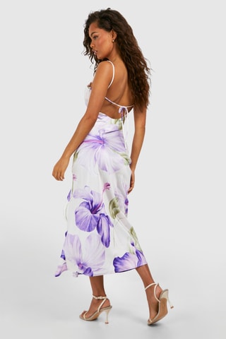 Abito a tubino - Viola