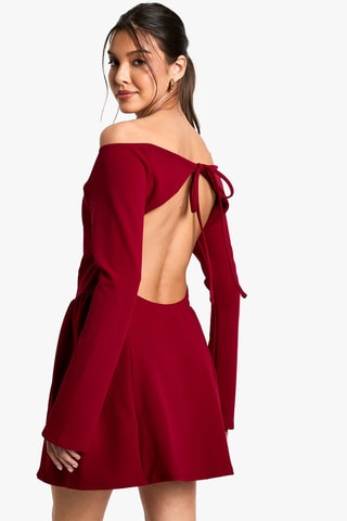 Abito a campana - Bordeaux