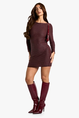 Abito a tubino - Bordeaux