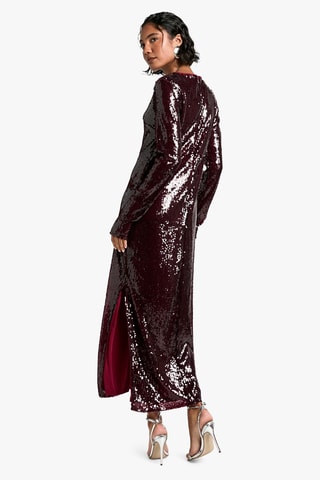 Abito midi - Bordeaux