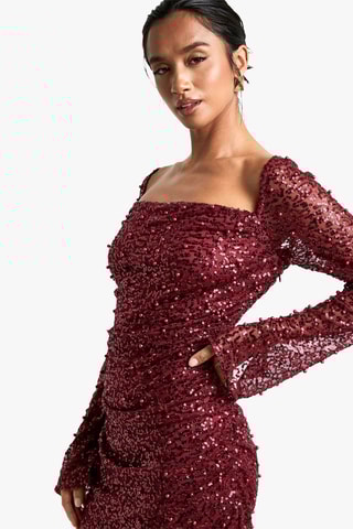 Abito a tubino - Bordeaux