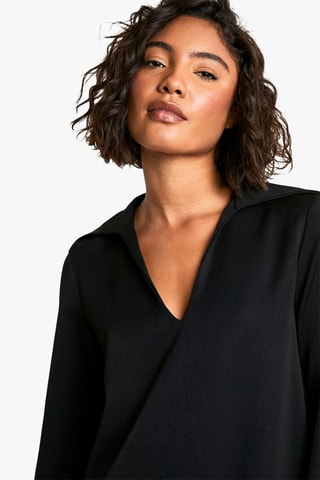 Abito taglio dritto - Nero