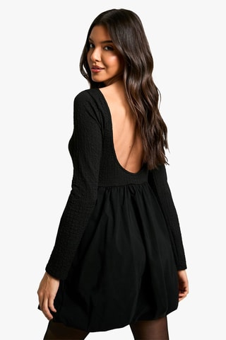 Abito a palloncino - Nero
