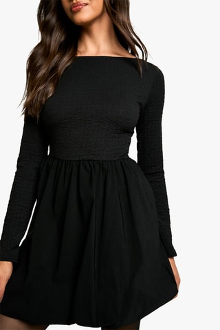 Abito a palloncino - Nero