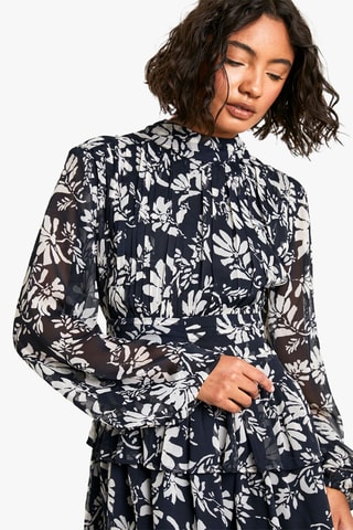 Abito a campana - Nero e bianco