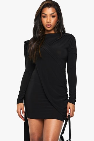 Abito a tubino - Nero