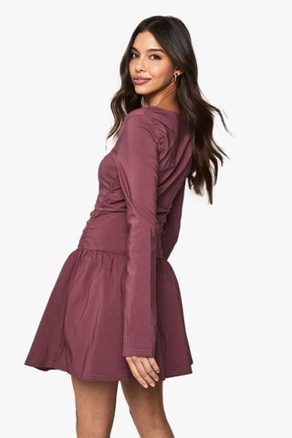 Abito a campana - Malva