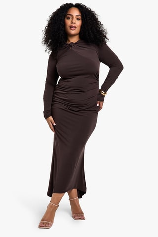 Abito lungo - Marrone